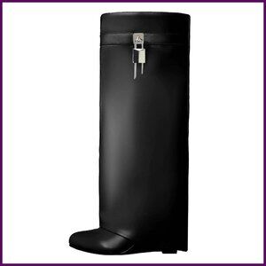 Black Women's Knee-High Boots